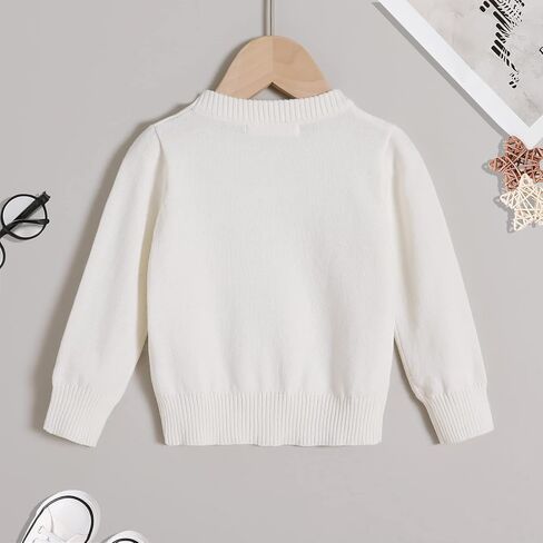 YOUNGER STAR Toddler Baby Girls Boys Knit Sweater Pullover Long Sleeve Sweatshirt Fall Winter Clothes in Saudi Arabia