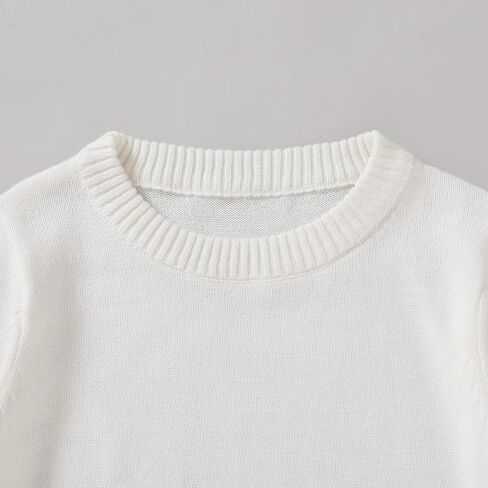 YOUNGER STAR Toddler Baby Girls Boys Knit Sweater Pullover Long Sleeve Sweatshirt Fall Winter Clothes in Saudi Arabia