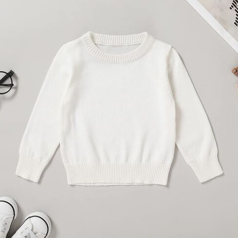 YOUNGER STAR Toddler Baby Girls Boys Knit Sweater Pullover Long Sleeve Sweatshirt Fall Winter Clothes in Saudi Arabia