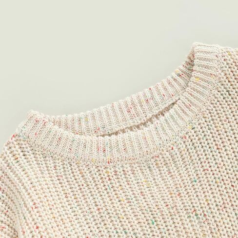 Newborn Baby Girl Boy Sweater Knit Oversized Pullover Sweatshirt Romper in Saudi Arabia