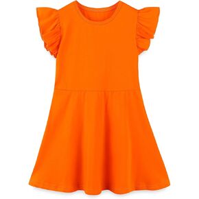 Toddler Girls Cotton Short Sleeves Dresses Little Girl Summer Casual Outfits in Saudi Arabia