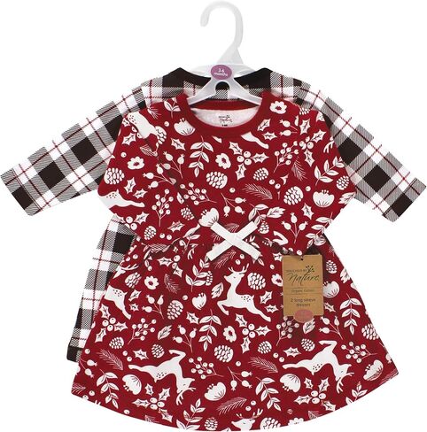 Touched by Nature Girls, Toddler, Baby and Womens Organic Cotton Short-Sleeve and Long-Sleeve Dresses in Saudi Arabia