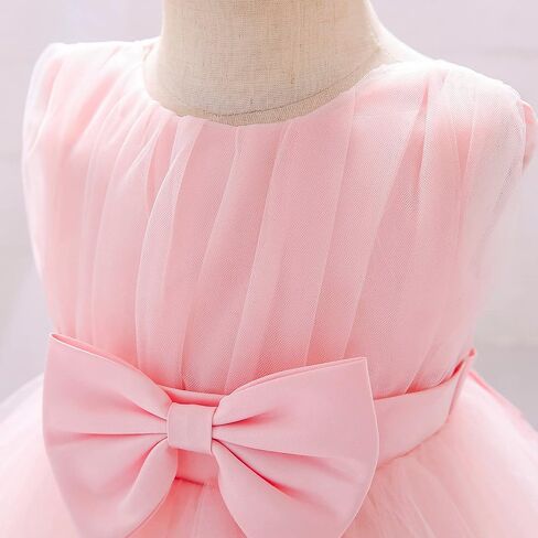 3M-9T Baby Girls Flower Dress Embroidery Paqeant Party Wedding Lace Dresses in Saudi Arabia