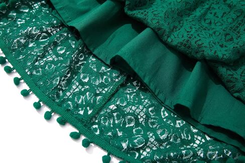 Niyage Toddler Girls Elegant Lace Pom Pom Flutter Sleeve Party Princess Dress in Saudi Arabia