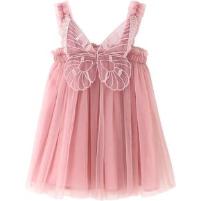 Toddler Baby Girl Princess Tutu Dress Tulle Bowknot Birthday Cake Smash Outfit Summer Wedding Dresses Photo Shoot 1-5T