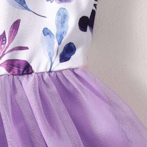 Toddler Baby Girls Tutu Dresses Ruffle Sleeveless Floral Princess Dress Summer Clothes Outfits in Kuwait