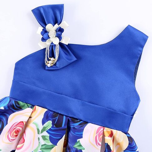 2T-9T Off Shoulder Flower Girls Dress Pageant Party Floral Formal Dresses in Saudi Arabia