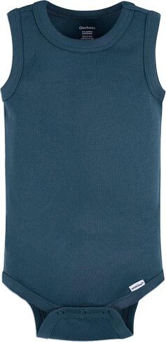 Gerber Baby Boys Multi-Pack Sleeveless Onesies Bodysuit in Kuwait