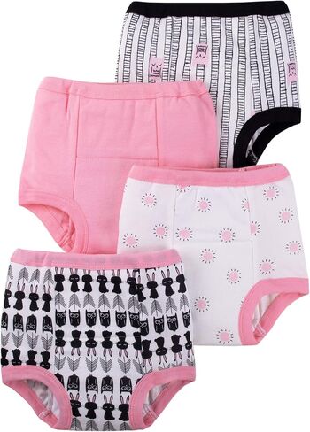 Lamaze Organic Baby Baby Girls' Organic 4 Pack Training Pants in Saudi Arabia