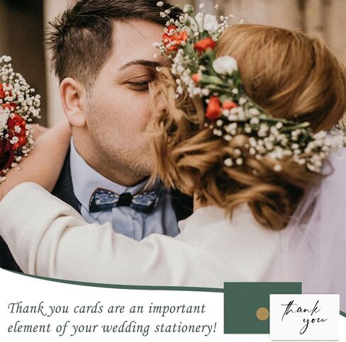 AZAZA Baby Shower Thank You Cards Boy Thank You Cards with Envelopes, 4x6 Baby Thank You Cards for Baby Gift Sets, 50 Blue Thank You Cards Wedding Bridal Shower Thank You Notes (Baby Blue) in Kuwait