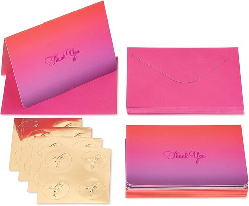 Papyrus Thank You Cards with Envelopes, Colorful Geometrics (16-Count) in Kuwait