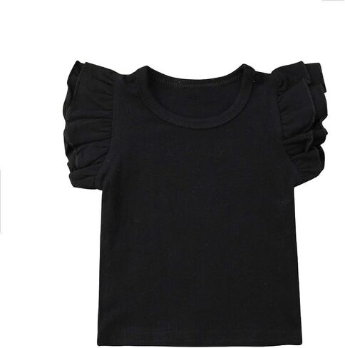 Toddler Baby Girls Boys Cotton Basic Layering T Shirts Tops Shorts Sleeve Tee Shirt Baby Summer Clothes in Saudi Arabia