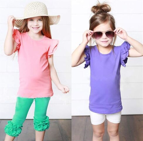 Toddler Baby Girls Boys Cotton Basic Layering T Shirts Tops Shorts Sleeve Tee Shirt Baby Summer Clothes in Saudi Arabia