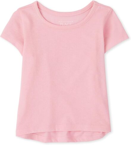 The Children's Place Baby Girls' and Toddler High Low Layering Tee in Saudi Arabia