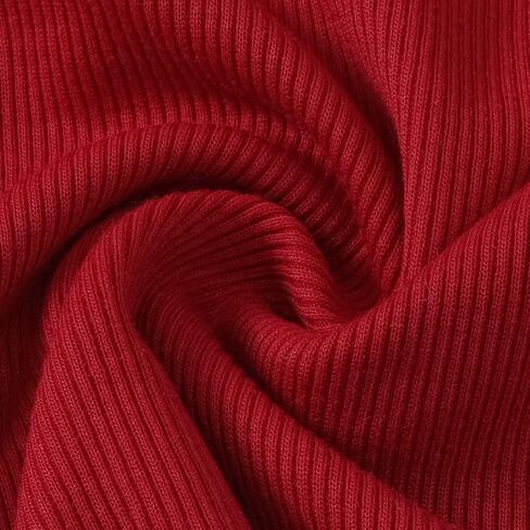 OPAWO Toddler Girl Shirts Ruffle Long/Short Sleeve Baby Girl T-Shirts Kids Blouse, Ribbed Toddler Girl Tee Tops 2-Pack 12M-6Y in Saudi Arabia