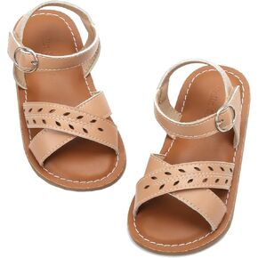 Felix & Flora Toddler Girl Sandals - Little Girl Easter Summer Dress Shoes Lightweight Open Toe Beach Holiday.