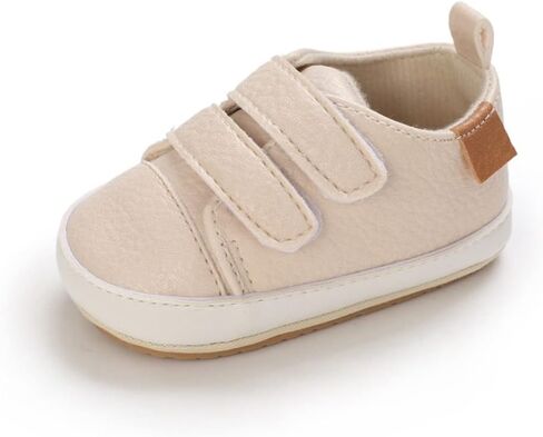 Clowora Baby Boys Girls Shoes Non-Slip Rubber Sole Sneakers Infant First Walking Toddler Crib Shoes Newborn Loafers Flats. in Saudi Arabia