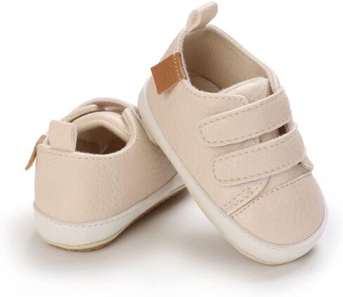 Clowora Baby Boys Girls Shoes Non-Slip Rubber Sole Sneakers Infant First Walking Toddler Crib Shoes Newborn Loafers Flats. in Saudi Arabia