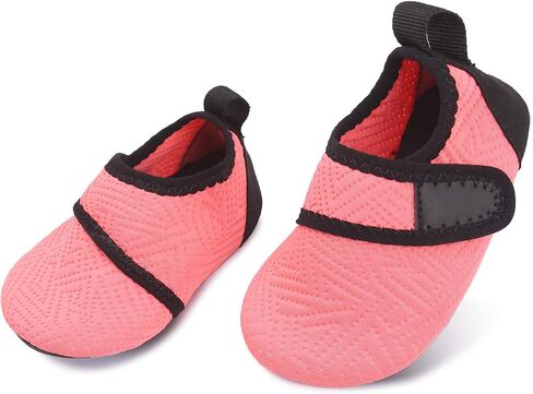BARERUN Baby Water Shoes Swim Barefoot Aqua Socks for Beach Pool Swim Sand | Breathable, Quick-dry, Lightweight, Slip on, Barefoot, Non-Slip Sole,Machine-Washable, Perfect for Beach Pool Water Park in Saudi Arabia