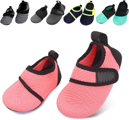 BARERUN Baby Water Shoes Swim Barefoot Aqua Socks for Beach Pool Swim Sand | Breathable, Quick-dry, Lightweight, Slip on, Barefoot, Non-Slip Sole,Machine-Washable, Perfect for Beach Pool Water Park in Saudi Arabia