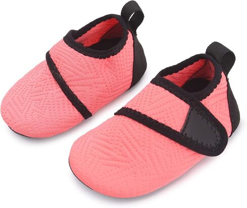 BARERUN Baby Water Shoes Swim Barefoot Aqua Socks for Beach Pool Swim Sand | Breathable, Quick-dry, Lightweight, Slip on, Barefoot, Non-Slip Sole,Machine-Washable, Perfect for Beach Pool Water Park in Saudi Arabia