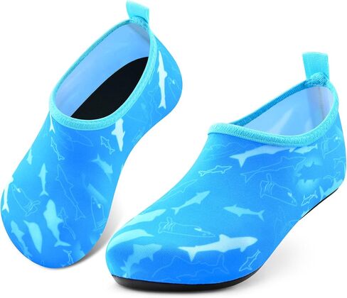 Sunnywoo Water Shoes for Kids Girls Boys，Toddler Kids Swim Water Shoes Quick Dry Non-Slip Water Skin Barefoot Sports Shoes Aqua Socks for Beach Outdoor Sports in Saudi Arabia