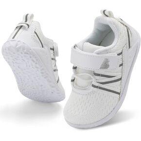 BARERUN Baby Sneakers Toddler Shoes Soft Anti-Slip Sole Newborn First Walkers Infant Toddler Breathable Athletic Running Shoes