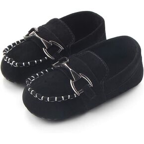 Infant Boys and Girls Oxford Shoes PU Leather Loafers Dress Shoes are Suitable for Crawling, Wedding Dress, Birthday Parties and Any Occasion