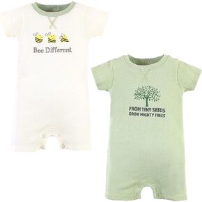 Touched by Nature Baby Unisex Baby Organic Cotton Rompers in Saudi Arabia
