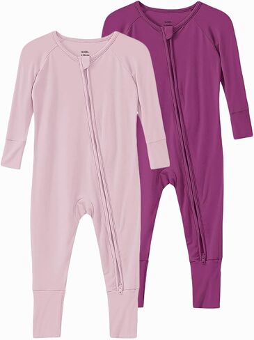Baby Viscose from Bamboo Footless Pajamas Boys Girls Zippy Pjs Sleep 'N Play Romper - 0-24 Months in Saudi Arabia