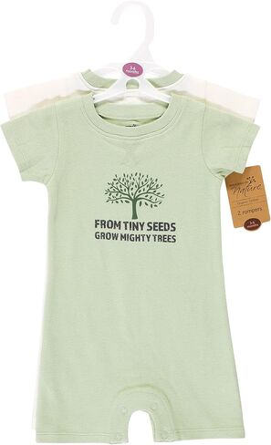 Touched by Nature Baby Unisex Baby Organic Cotton Rompers in Kuwait