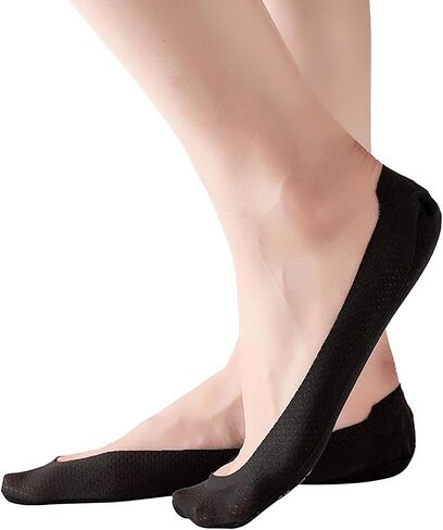 RIIQIICHY No Show Socks Womens Low Cut Liner Non-Slip Thin Causal Line for Flats Boat 4 to 6 Pack in Kuwait