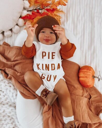FYBITBO Newborn Halloween Outfit Girl Boy Spooky Season Romper Bubble Sweatshirt Bodysuit Fall Halloween Baby Clothes in Saudi Arabia