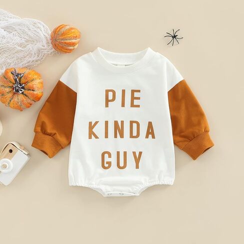 FYBITBO Newborn Halloween Outfit Girl Boy Spooky Season Romper Bubble Sweatshirt Bodysuit Fall Halloween Baby Clothes in Saudi Arabia