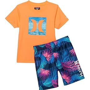 Hurley Baby Boys' Swim Suit 2-Piece Set (5, Valerian Blue) in Saudi Arabia