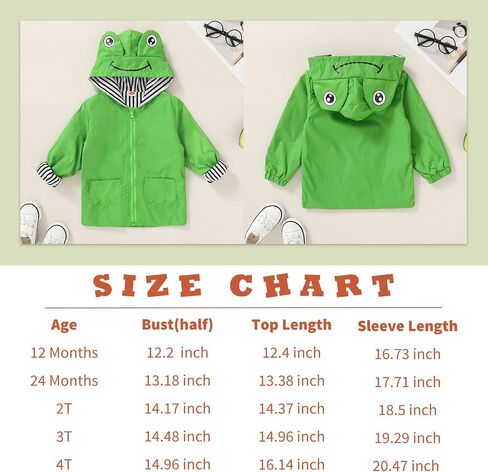 Toddler Baby Boy Girl Duck Raincoat Cute Cartoon Hoodie Zipper Coat Outfit in Saudi Arabia