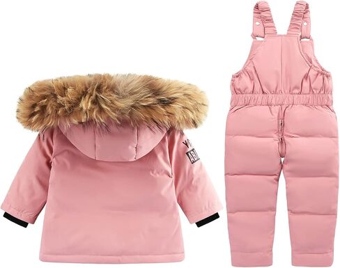 Boy Snow Pant And Jacket Toddler Girl Snowsuit Winter Clothes Snow Bib Kid Coat in Saudi Arabia