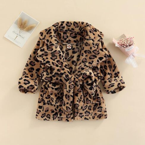 Mubineo Toddler Baby Girl Boy Comfy Thick Solid Color Plush Robe Unisex Bathrobe in Saudi Arabia