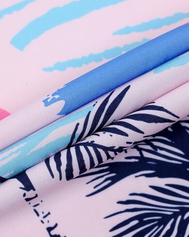 siliteelon Boys Hawaiian Shirts Short Sleeve Cotton Summer Beach Button Down Casual Aloha Luau Shirts for Kids in Kuwait