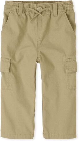 The Children's Place baby-boys and Toddler Boys Pull On Slim Cargo Pants in Saudi Arabia
