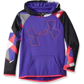 Under Armour Girls Fleece Hoody Printed Logo
