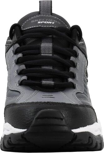 Skechers Men's Energy Afterburn Lace-Up Black/Gray Sneaker 10.5 in Saudi Arabia