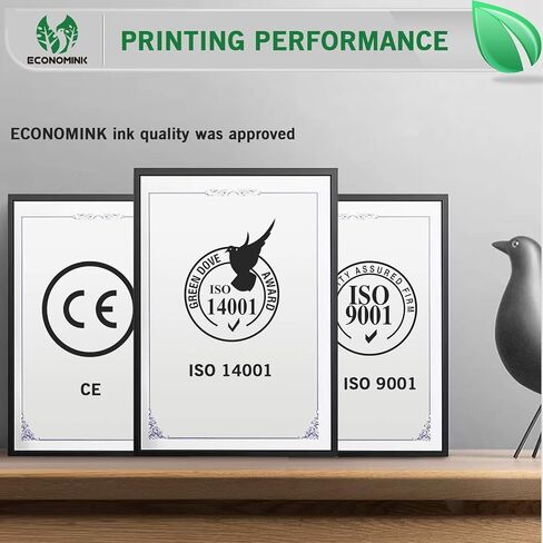 خرطوشة حبر سوداء معاد تصنيعها 62 من Economink استبدال ل HP 62XL عالية الإنتاجية للاستخدام مع Envy 7640 5660 5540 7645 7644 5643 5640 5661 5642 7643 OfficeJet 250 200 5741 5741 0 5744 عبوة من 5 قطع in Kuwait