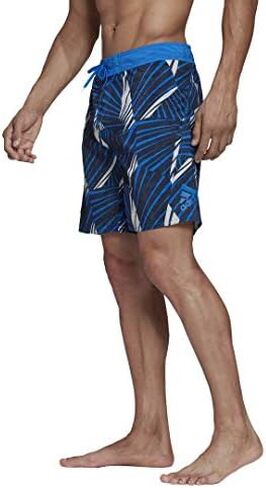 adidas Men's Graphic Tech Swim Shorts in Saudi Arabia