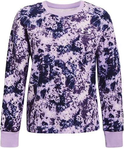 Under Armour Women's Rival Fleece Os Printed Crew Neck T-Shirt in Saudi Arabia