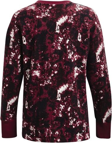 Under Armour Women's Rival Fleece Os Printed Crew Neck T-Shirt in Saudi Arabia