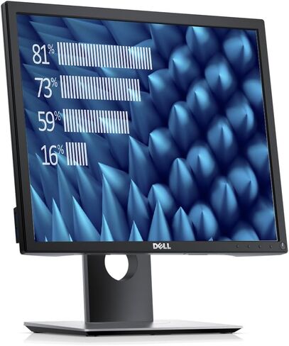 شاشة ديل بروفيشينال P1917S ال سي دي اي بي اس/HDMI/DP/VGA/3RNBD بلون اسود in Saudi Arabia
