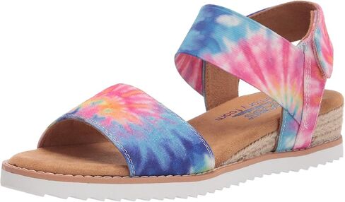 Skechers Desert Kiss - صندل حريمي بأزهار ذهبية, ديزرت in Kuwait