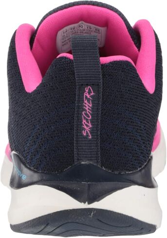 Skechers Unisex-Child Sport, Air Cooled Memory Foam, Girls Lace Up Sneaker in Kuwait