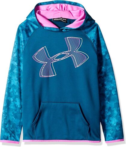 Under Armour Girls Fleece Hoody Printed Logo in Kuwait